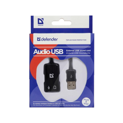 DEFENDER KARTA DŹWIĘKOWA AUDIO USB 63002-12787012