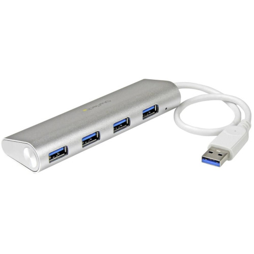 4 PORT PORTABLE USB 3.0 HUB/USB3 HUBS-12793329