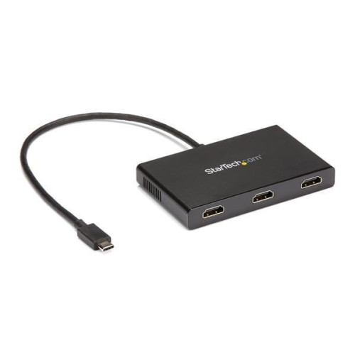 3-PORT USB C TO HDMI MST HUB/ADAPTER - USB C MULTI MONITOR-12793369