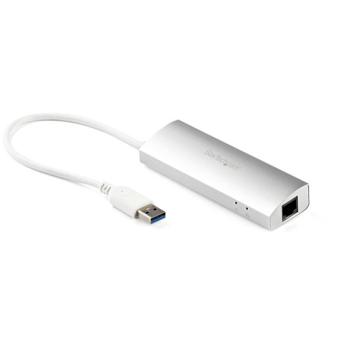 3PT PORTABLE USB 3.0 HUB + GBE/IN-12793385