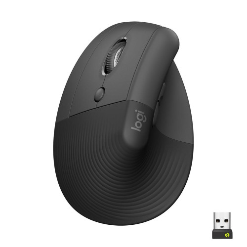 LIFT LEFT VERTICAL ERGO MOUSE -/GRAPHITE / BLACK - EMEA-12793655