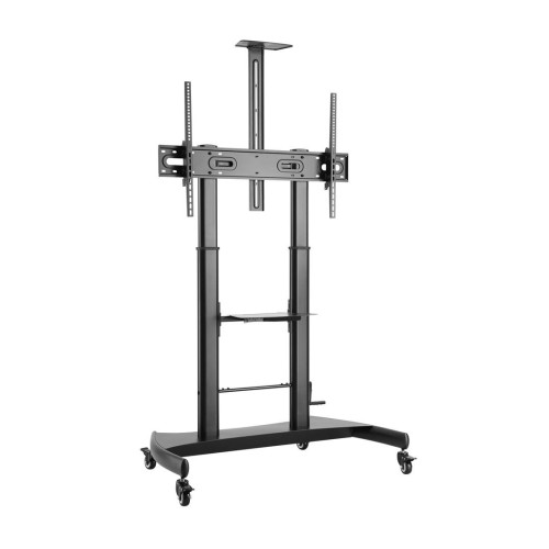 HEIGHT ADJUSTABLE PRO TV CART/UP TO 100IN SIZE DISPLAY-12799972