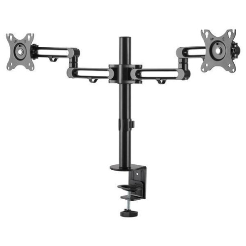 DESK MOUNT DUAL MONITOR ARM/UP TO 32IN MONITORS DUAL SWIVEL-12800119