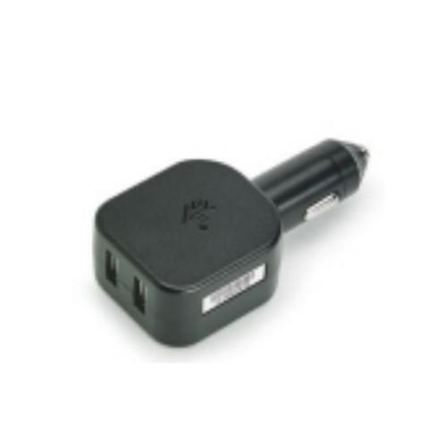 CIGARETTE LIGHTER ADAPTER, 5V, 2.5A, TWO TYPE A USB PORTS.-12801266