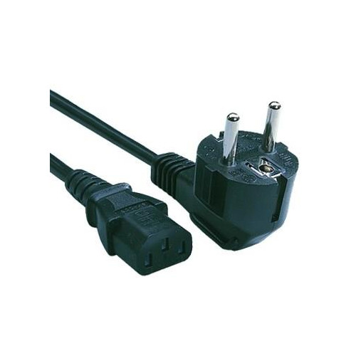 Power Cord, 250VAC 10A CEE 7/7 Plug, EU-12801364