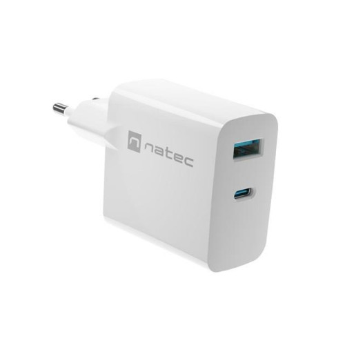 NATEC ŁADOWARKA RIBERA GAN 1X USB-A + 1X USB-C 45W BIAŁA NUC-2142-12811979