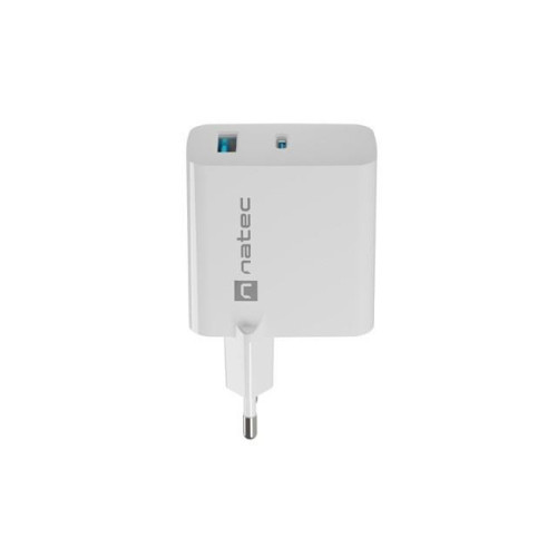 NATEC ŁADOWARKA RIBERA GAN 1X USB-A + 1X USB-C 45W BIAŁA NUC-2142-12811984