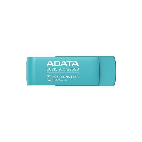 MEMORY DRIVE FLASH USB3.2 256G/GREEN UC310E-256G-RGN ADATA-12816896