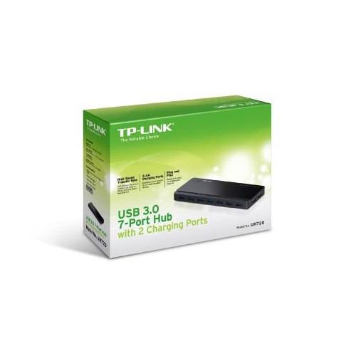 Hub TP-LINK UH720 (7x USB 3.0; kolor czarny)-1282708