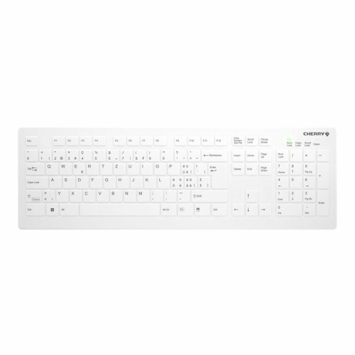 CHERRY AK-C8112 klawiatura Medyczna RF Wireless QWERTZ Swiss Biały