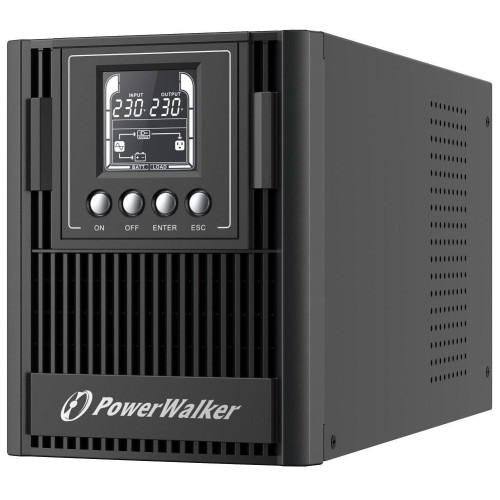 POWER WALKER UPS ON-LINE VFI 1000 AT FR 3X FR OUT, USB/RS-232, LCD, EPO-1284983