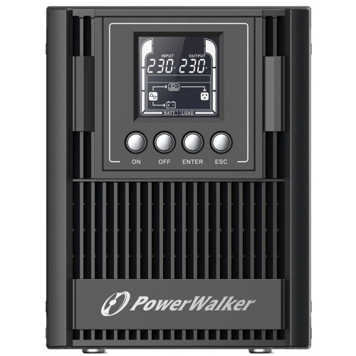 POWER WALKER UPS ON-LINE VFI 1000 AT FR 3X FR OUT, USB/RS-232, LCD, EPO-1284984