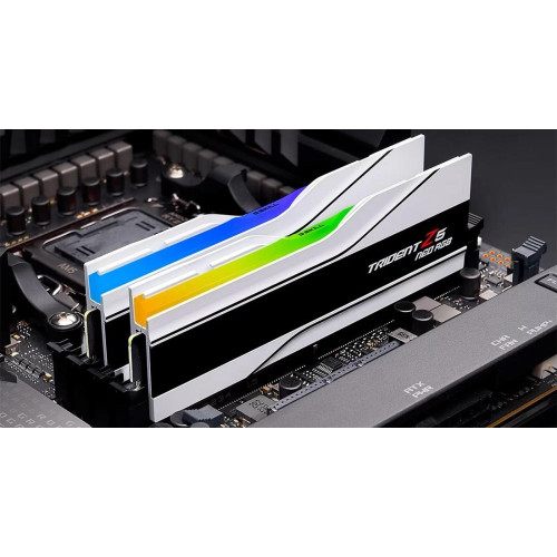 G.Skill Trident Z5 Neo RGB, DDR5-6400, CL32, AMD EXPO - 48 GB Dual-Kit, biały-12862210