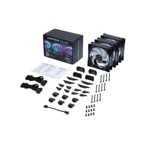 Wentylator PWM Phanteks D30 120mm, DRGB