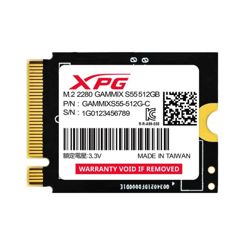 Dysk SSD Adata XPG GAMMIX S55 512GB M2230-12876255