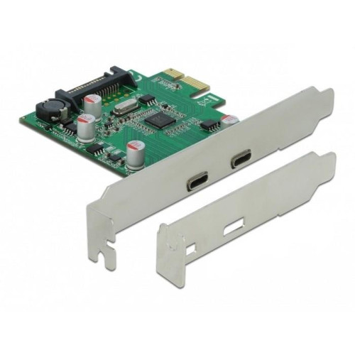 Delock PCI Express x1 Card to 2 x external USB-12880685