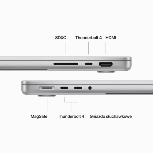Apple 14-inch MacBook Pro: M3 Pro chip with 12-core CPU and 18-core GPU, 1TB SSD Silver-12881775