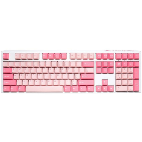 Ducky One 3 Gossamer Pink Gaming Tastatur - MX-Red (US)-12887274
