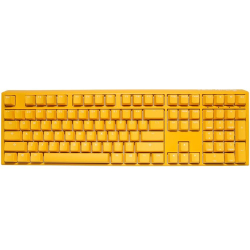 Ducky One 3 Yellow Gaming Tastatur, RGB LED - MX-Brown (US)-12887292
