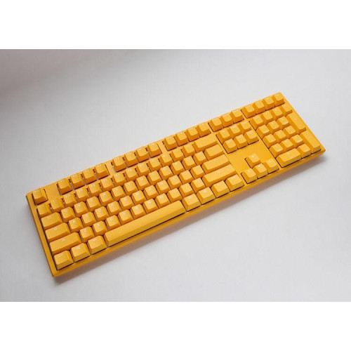 Ducky One 3 Yellow Gaming Tastatur, RGB LED - MX-Speed-Silver (US)-12887307