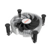 Akasa AK-CC6601EP01 system chłodzenia komputerów Procesor Radiator 7,5 cm Aluminium, Czarny 1 szt.-12997214
