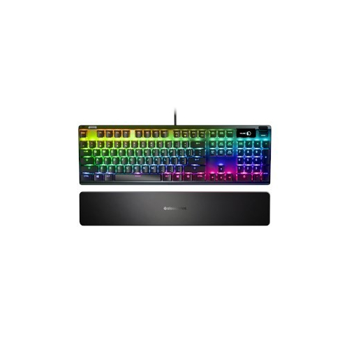 Klawiatura gamingowa SteelSeries Apex 7 QX2 Red Switch 64636 mechaniczna Światło LED RGB | Stany Zjednoczone | Przewo