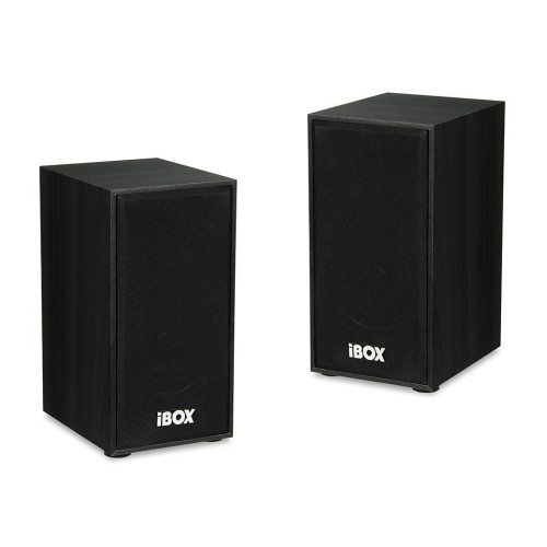 Zestaw głośników IBOX IGLSP1B (2.0; ciemne drewno)-1291569