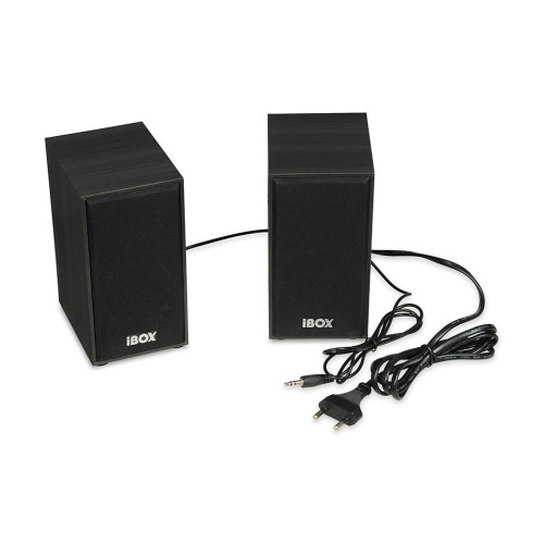 Zestaw głośników IBOX IGLSP1B (2.0; ciemne drewno)-1291571