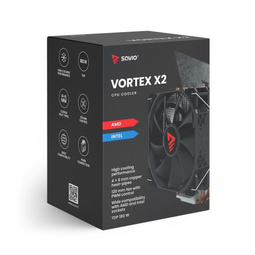 SAVIO CHŁODZENIE CPU VORTEX X2-12996964