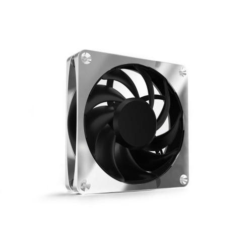 Alphacool Apex Stealth Metalowy wentylator Power Fan 120 mm, 3,000 obr./min - chrom-12997182