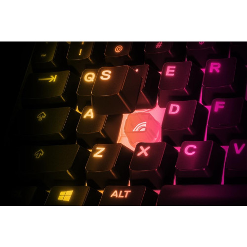 Klawiatura gamingowa SteelSeries Apex 3 Tenkeyless Klawiatura do gier Światło LED RGB Amerykańskie przewodowe przełączniki Whisper-Quiet-12998989