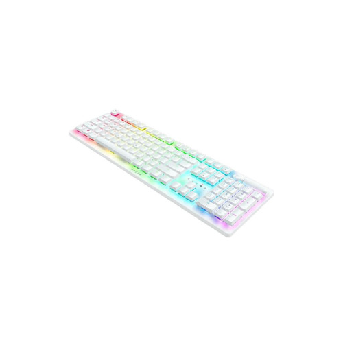 Razer Optyczna klawiatura do gier Deathstalker V2 Pro RGB LED light, US, bezprzewodowy, biały, fioletowy przełącznik-12998994