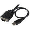 2PORT CABLE KVM WITH VGA USB/AND REMOTE SWITCH BUTTON-13003915