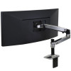 Ergotron LX DESK MOUNT LCD ARM POLISHED/32IN BLACK/WHITE VESA MIS-D-13079941
