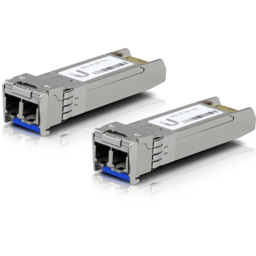 Ubiquiti UACC-OM-SM-10G-D-2 | Moduł SFP+ | SM, Duplex LC, 10Gbps, 10km-13001046