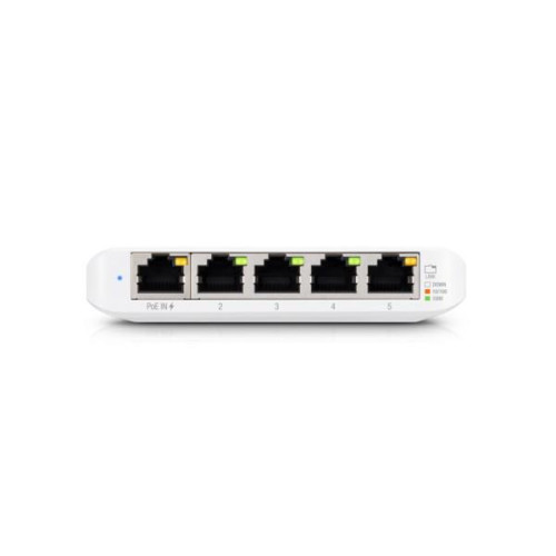 Ubiquiti Networks UniFi switch zarządzalny Flex Mini (5-pack) Gigabit Ethernet (10/100/1000) Obsługa PoE Biały-13002036