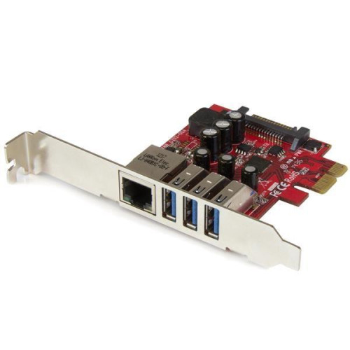 3 PORT PCIE USB 3.0 CARD + GBE/.-13003696