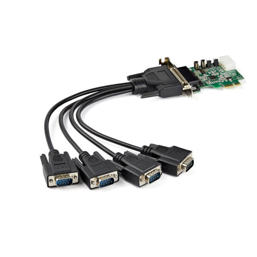 4 PORT PCIE RS232 SERIAL CARD/.-13003697