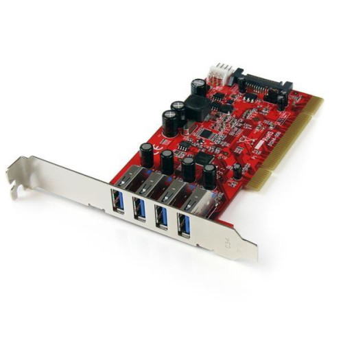 4 PORT PCI USB 3 ADAPTER CARD/.-13003703