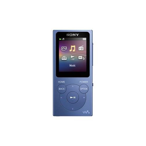 Sony Walkman NW-E394L Odtwarzacz MP3 z radiem FM, 8GB, niebieski Odtwarzacz MP3 Sony z radiem FM Walkman NW-E394L Pamięć