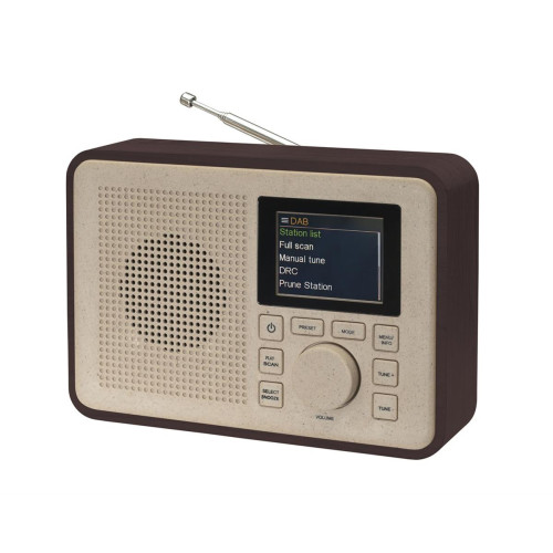 Radio DAB+/FM Denver Greenline DAB-60 dark wood-13009984