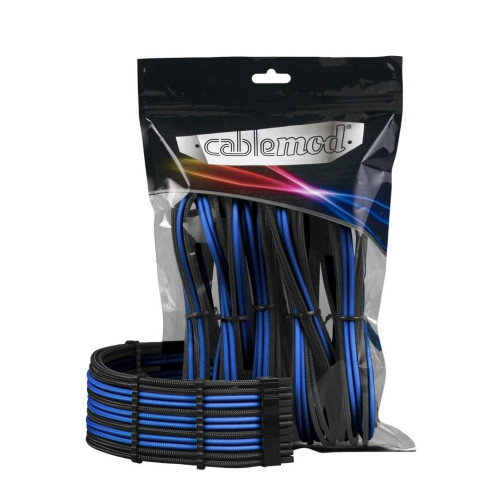 CableMod PRO ModMesh Cable Extension Kit - czarny/niebieski-13010063