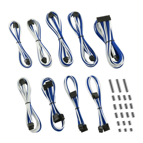CableMod Classic ModMesh C-Series Zestaw Corsair AXi, HXi i RM - biały/niebieski-13010118