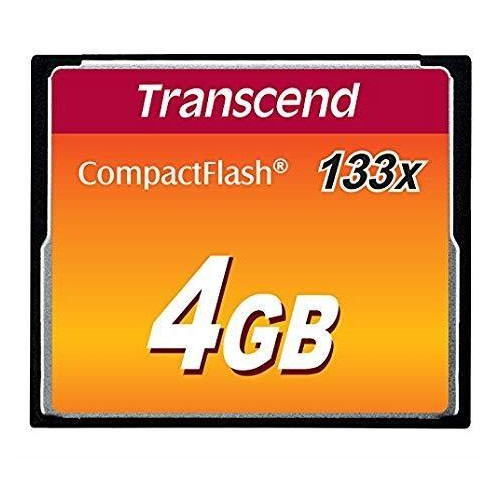 KOMPAKTOWA PAMIĘĆ FLASH 4GB SLC TS4GCF133 TRANSCEND-13011427