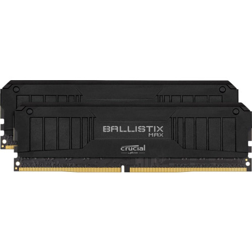 Crucial Ballistix Max Black, DDR4-5100, CL19 - 16GB Dual Kit-13011571