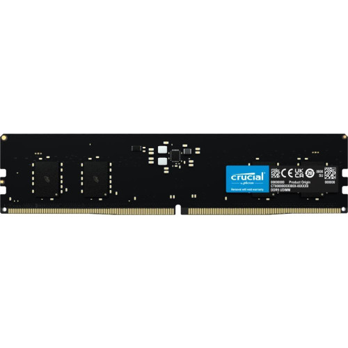 Crucial CT8G48C40U5 moduł pamięci 8 GB 1 x 8 GB DDR5 4800 MHz Korekcja ECC-13011848