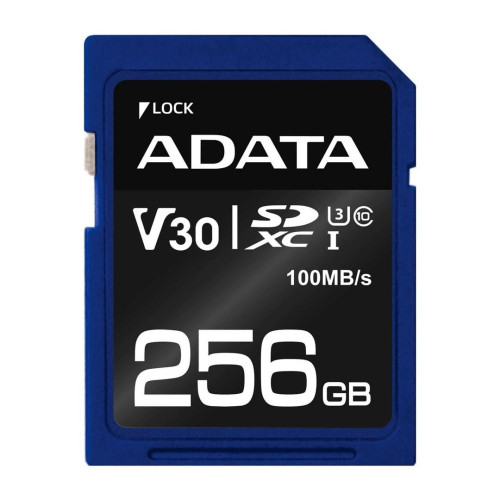 MEMORY SDXC 256GB V30/ASDX256GUI3V30S-R ADATA-13012245