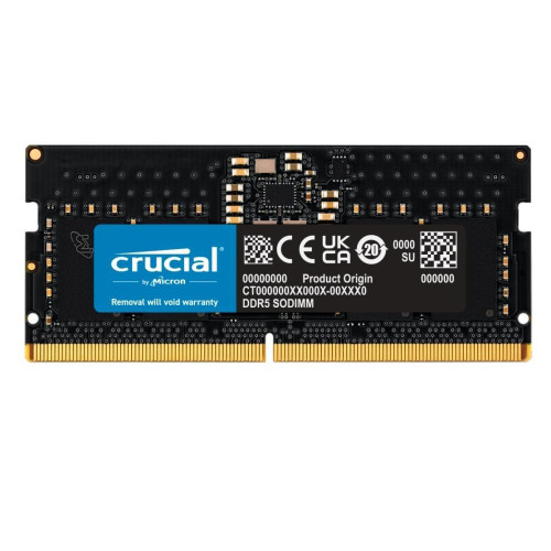 Crucial CT8G48C40S5 moduł pamięci 8 GB 1 x 8 GB DDR5 4800 MHz-13012255