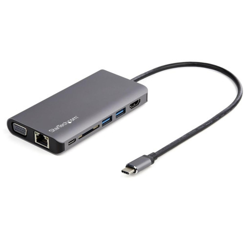 USB-C MULTIPORT ADAPTER / DOCK/HDMI/VGA - SD READER-30CM CABLE-13012609