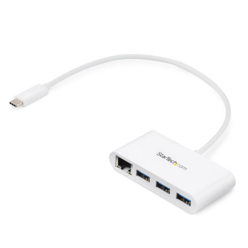 3PT USB 3.0 HUB + GBE - USB-C/3.0 HUB + GBE - USB-C HUB-13012626